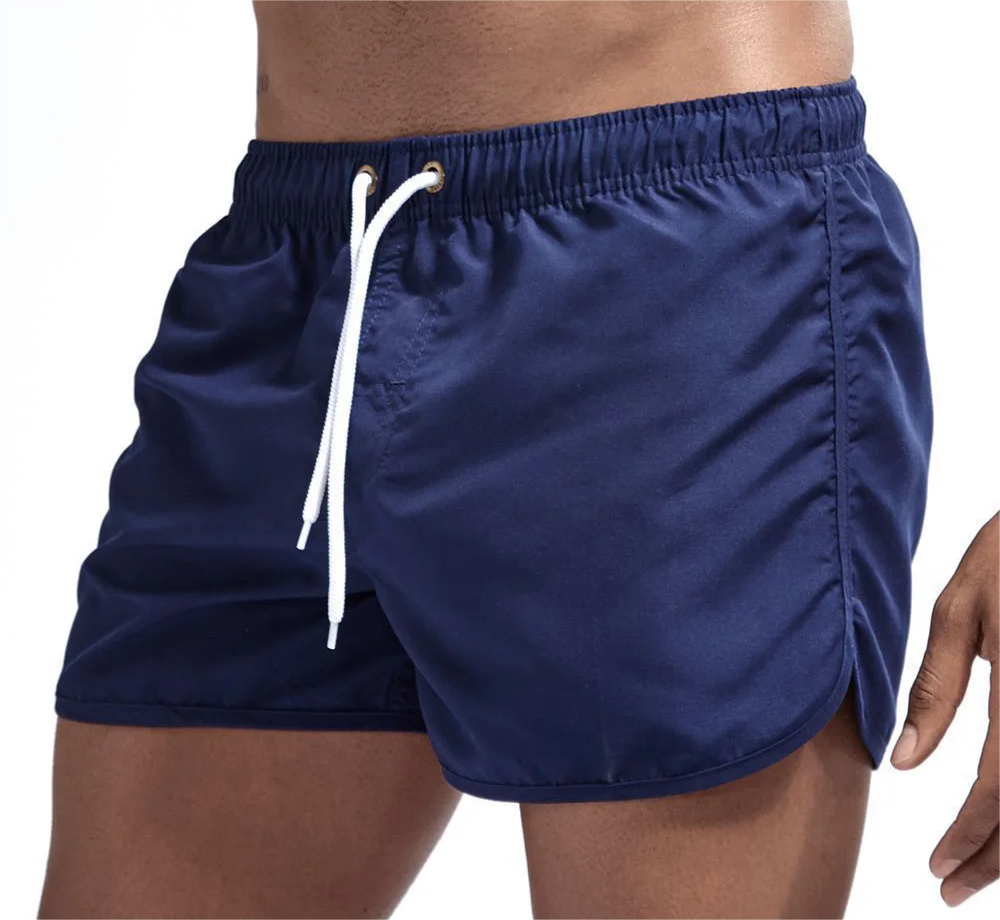 Men's Shorts Swimming Short Quick-dry Casual Surf  Sports Navy blue Shorts