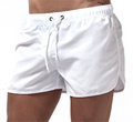 Men's Shorts Swimming Short Quick-dry Casual Surf  Sports White Shorts